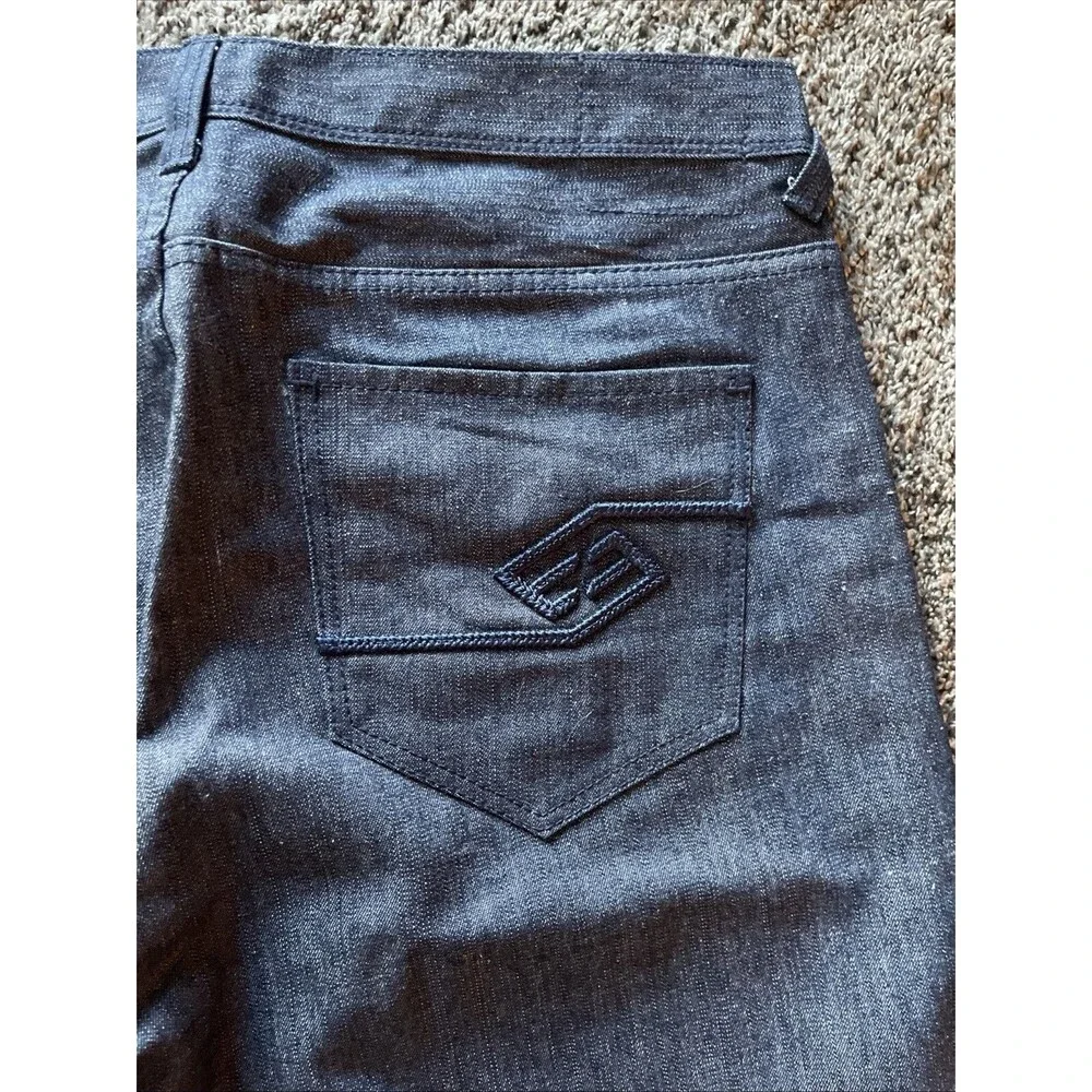 Enyce Jeans Men's 38x34 Baggy Hip Hop Grunge Wide Leg Dark Wash Denim